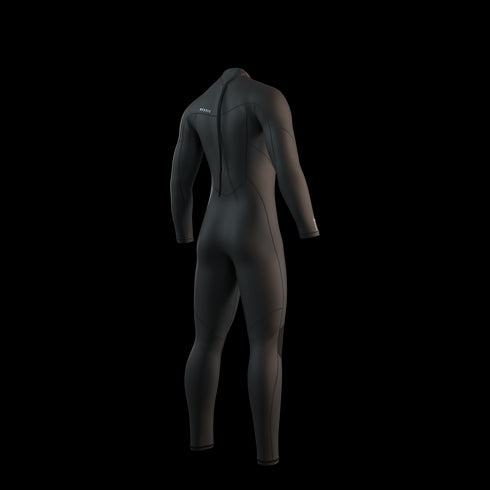 Mystic - Brand Fullsuit 3/2mm Bzip Flatlock - 2025 - Black